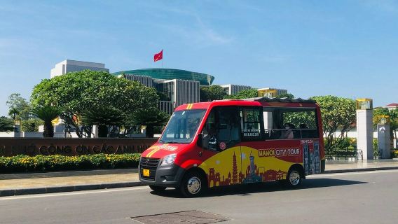 Tour thành phố Hà Nội - Tour tham quan Hà Nội Hop-on Hop-off bằng xe buýt nhỏ