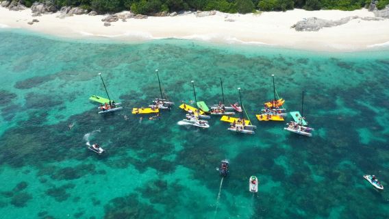 加井島VIP小團出海珊瑚礁浮潛+水上電單車/香蕉船+水下拍攝