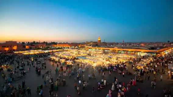 ทัวร์ครึ่งวันในมาร์ราเกช | คูตูเบีย, พระราชวังบาเอีย, สุสานซาเดียน