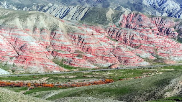 Guba-Shahdag-Candy Cane Mountains Tour/ Entrance Included 