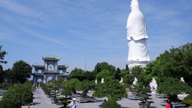 Lady Buddha, Marble Mountains, Coconut Jungle & Hoian City Tour