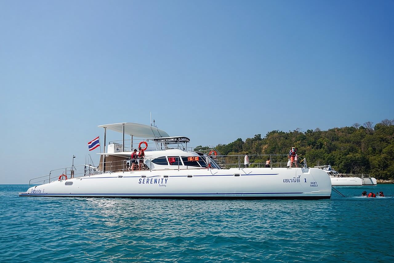 Pattaya Full-Day 3 Tropical Island tour Snorkeling Cruise Buffet