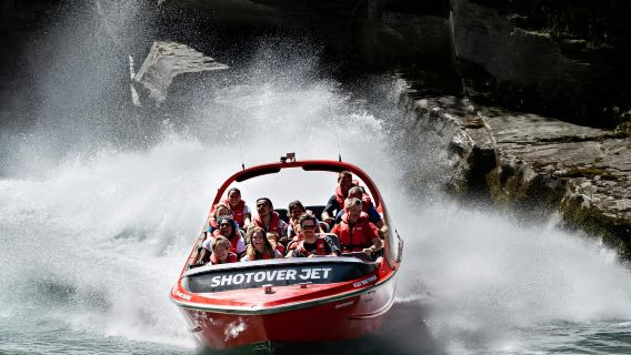 New Zealand|Shotover river speedboating in Queenstown