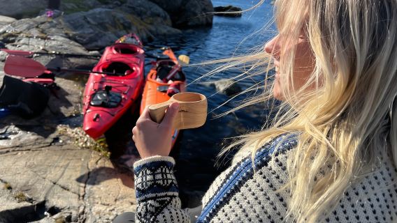 Færvik: Zeekajaktocht in Nationaal Park Raet