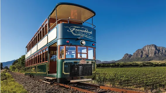 Full-Day Franschhoek Hop On Hop Off Wine Tram Tour from Cape Town