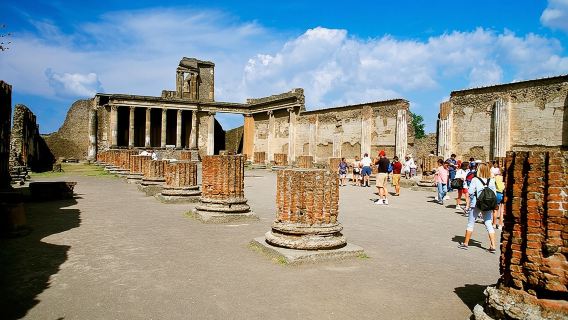 Pompeii & Herculaneum Day Trip from Naples with Lunch