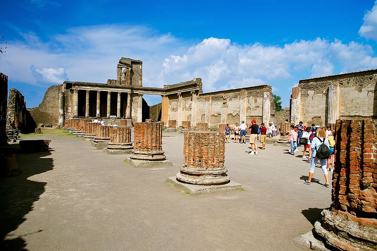 Pompeii & Herculaneum Day Trip from Naples with Lunch