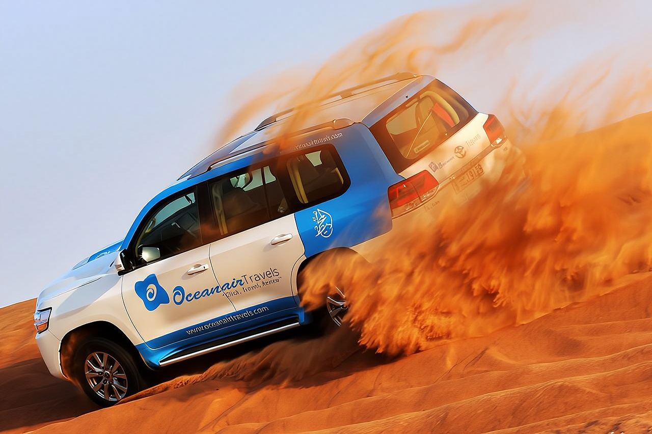 Abu Dhabi: Desert Safari with BBQ, Camel Ride & Sandboarding