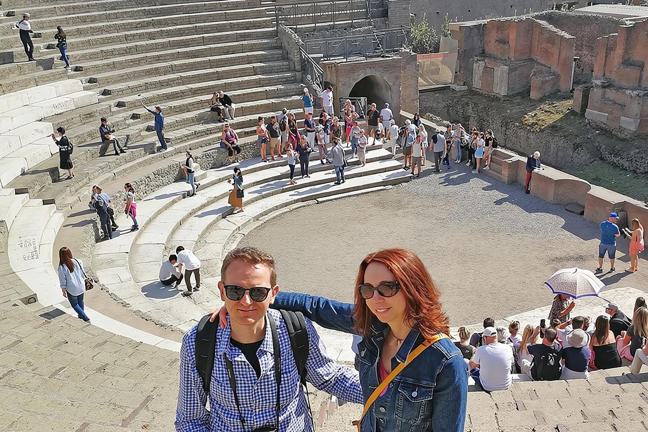 Tour privato di mezza giornata salta la fila dei punti salienti dell'antica Pompei con guida locale
