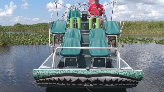 Tour in idroscivolante di Palm Beach nello Swamp Monster
