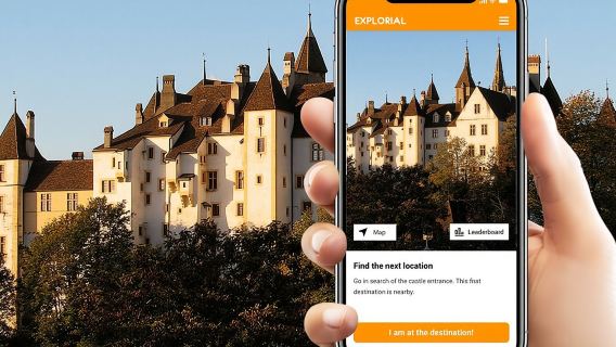 Neuchâtel Scavenger Hunt and Sights Self-Guided Private Tour