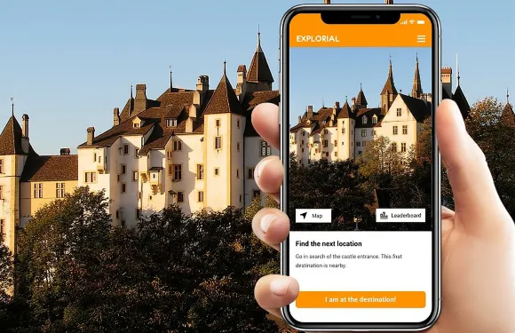 納沙泰爾尋寶遊戲和景點自助私人遊