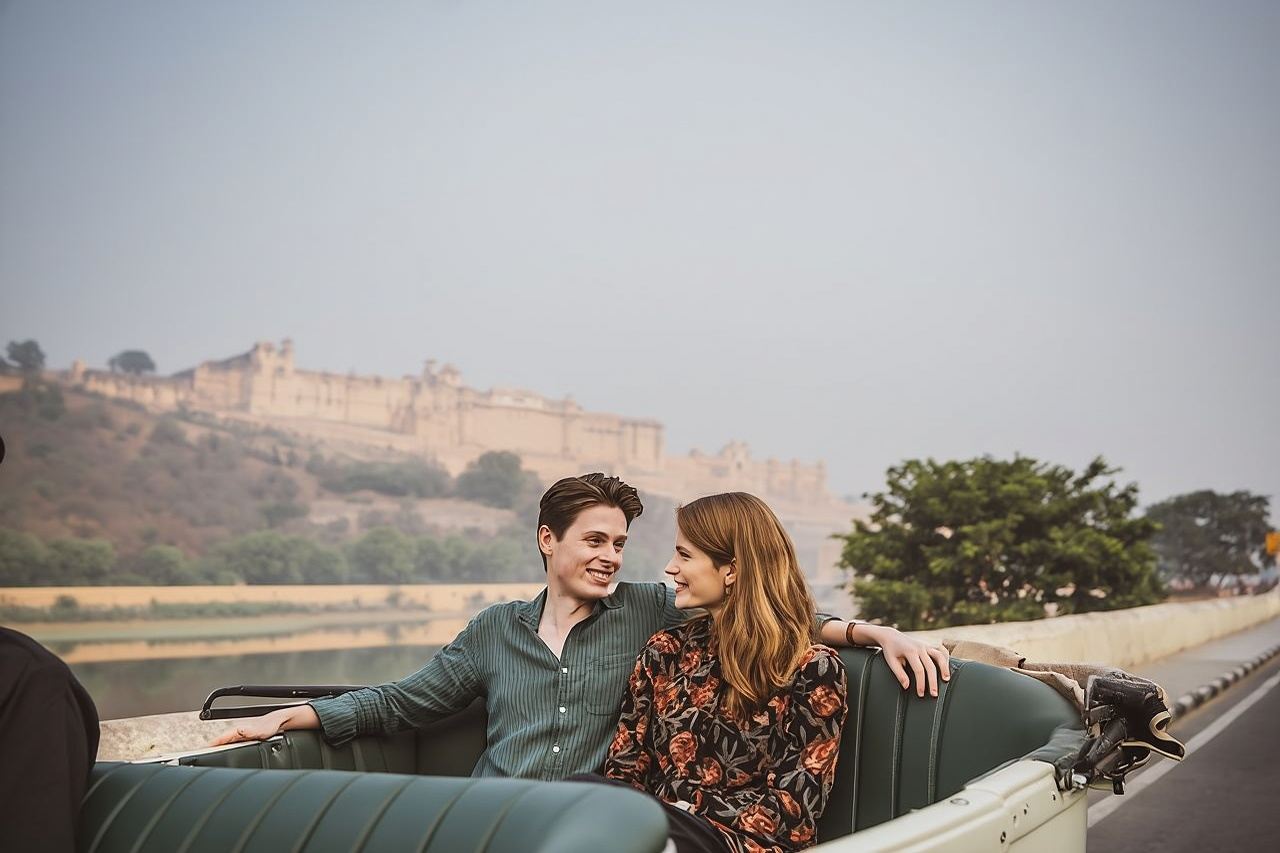 Tour di un giorno intero a Jaipur con esperienza al tramonto