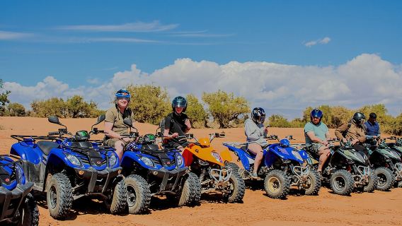 Safari Gurun Sepeda Quad Bike Agadir dengan Penjemputan Hotel