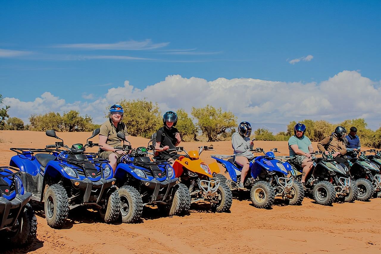 Agadir Quad-Bike-Safari in der Wüste mit Hotelabholung