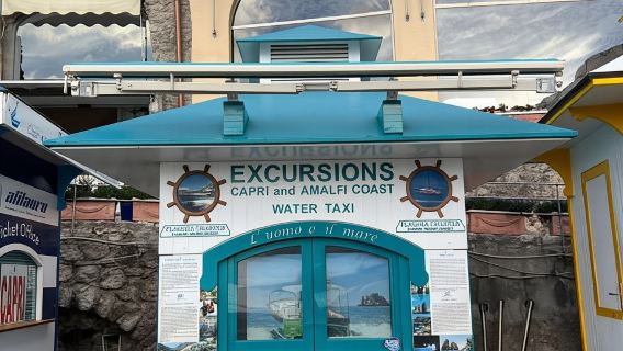 Dari Positano, Praiano, atau Amalfi: Tur Perahu Sehari Penuh di Capri