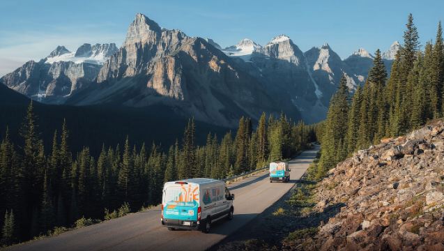 Banff/Canmore: Tour Combinato del Lago Moraine e Lake Louise