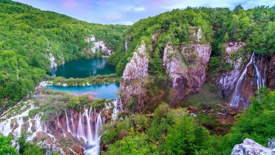 Desde Split/Trogir: Visita guiada en grupo a los lagos de Plitvice