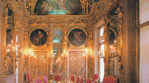 Tur Berpemandu ke Istana Rolli, Situs UNESCO, Genoa
