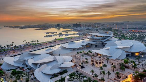 Doha: Transit COMBO- Lawatan bandar, Safari padang pasir + hidangan BBQ