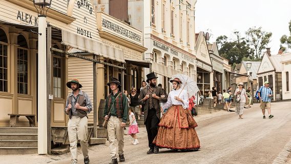 澳大利亞墨爾本疏芬山一日遊【金礦主題樂園/中文團/網紅打卡】