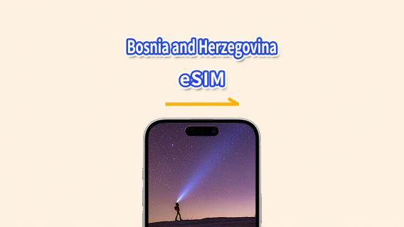 eSIM Боснии и Герцеговины | 4G | Пакет данных ежедневный/общий | 1-30 дней | Биллинг 24 часа | QR-код
