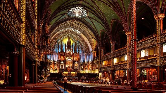 Montreal Vieux-Port de Montréal - Notre-Dame Basilica of Montreal - Mount Royal - Underground City day tour