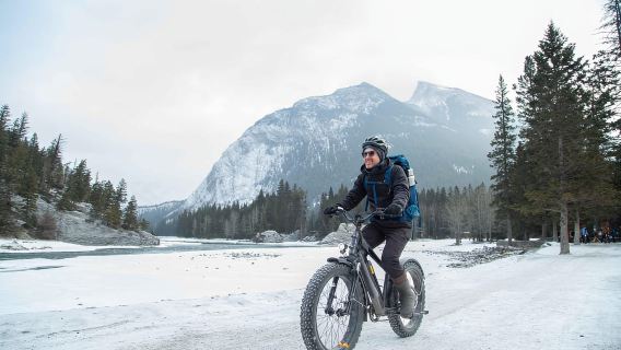 Banff Top Sights via Electric Fat Bike Tour All Skill Levels