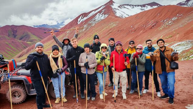 From Cusco: Rainbow Mountain Tour (vinicunca) ATVs and Food
