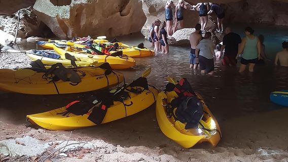 Cave Kayak tour DiY