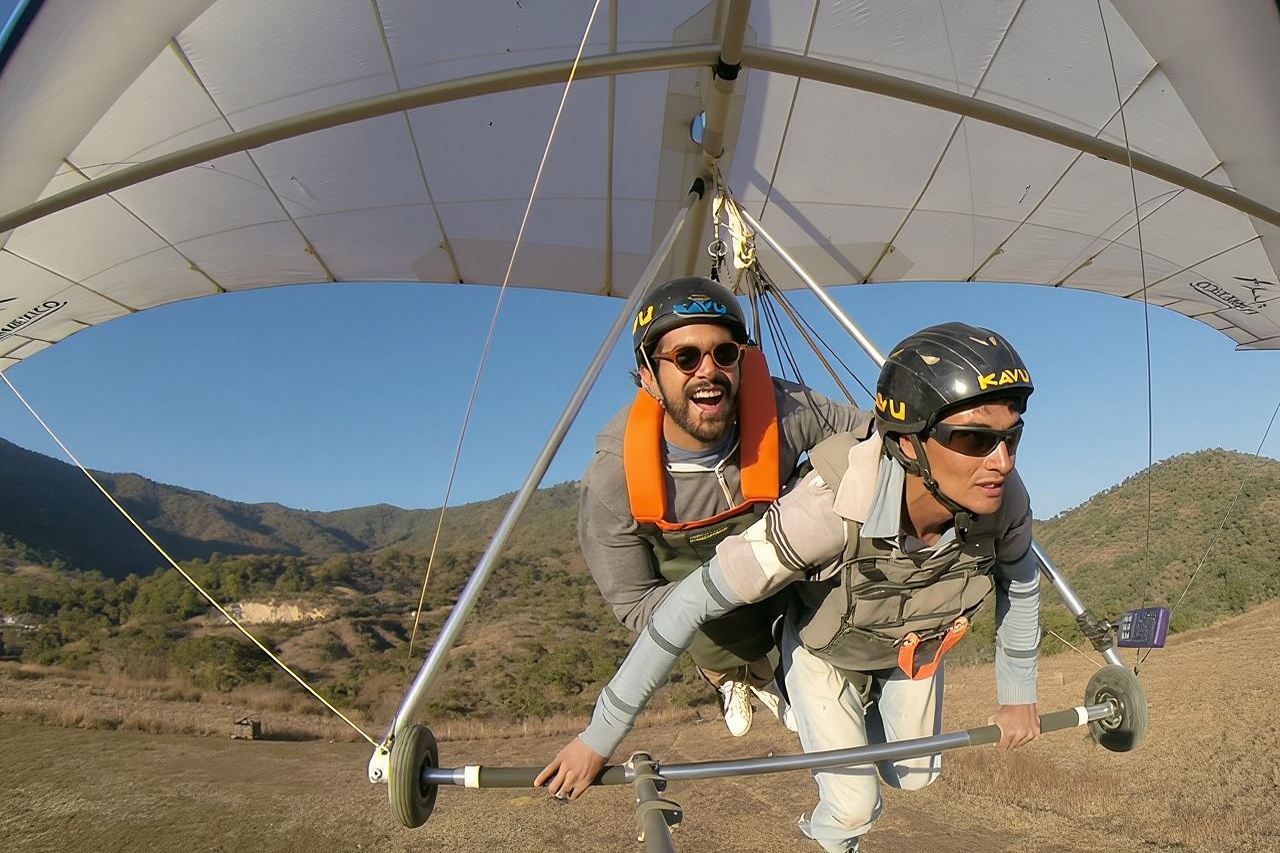 Hang gliding in Valle de Bravo