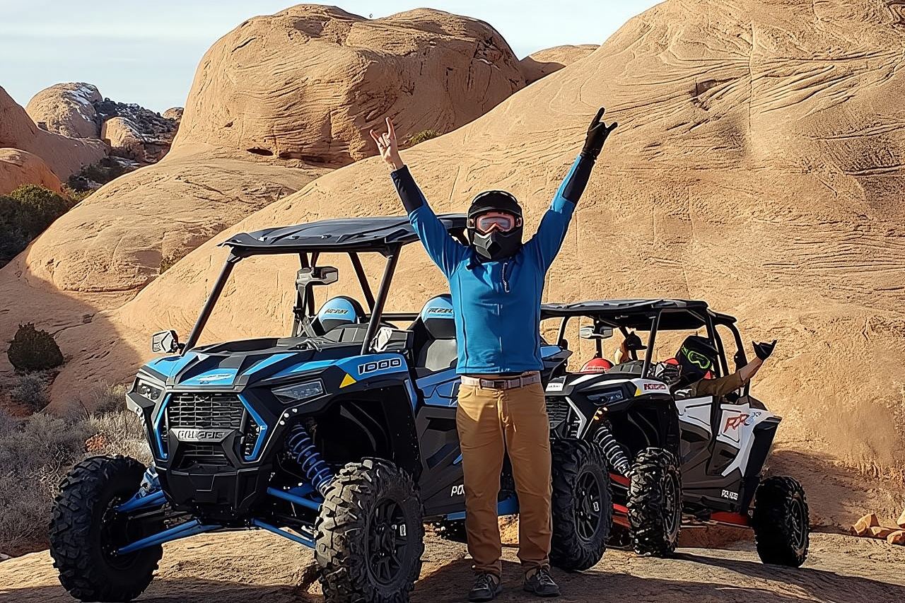 Emozionante tour di 3,5 ore in UTV Fins N Things/Hells Revenge