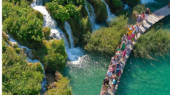 Laghi di Plitvice privati: un giorno a Magicland da Spalato