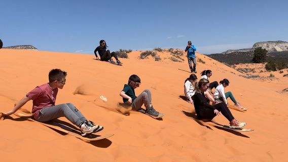 Slot Canyon Tour & Sandboarding UTV Adventure