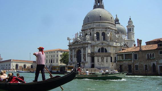 Private guided gondola ride on Venice's Grand Canal