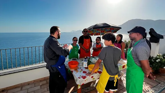Cooking Class on the Amalfi Coast with Tasting Included