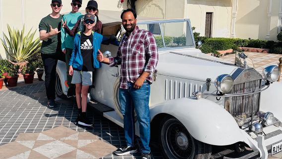 Tour della città rosa di Jaipur in auto o tuk-tuk