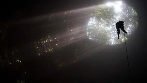 1 day Yogyakarta Tour Jomblang cave and Pindul Cave tubing