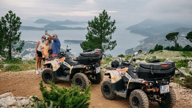 Tour en quad por Dubrovnik: Monte Srd y pueblos tradicionales