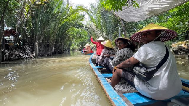 Tour durch das Mekong-Delta