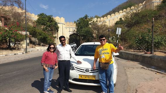 Tour por Jaipur con el fuerte Jaigarh y el atardecer en Nahargarh