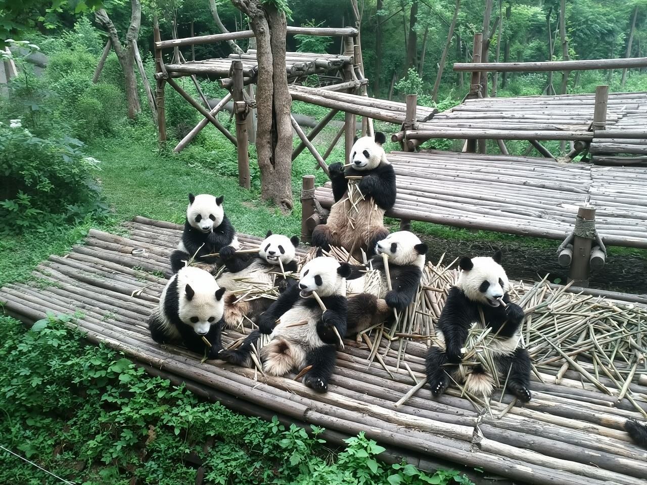 Chengdu Panda Base Half-Day Tour, Quick Access to Cuddle Adorable Pandas