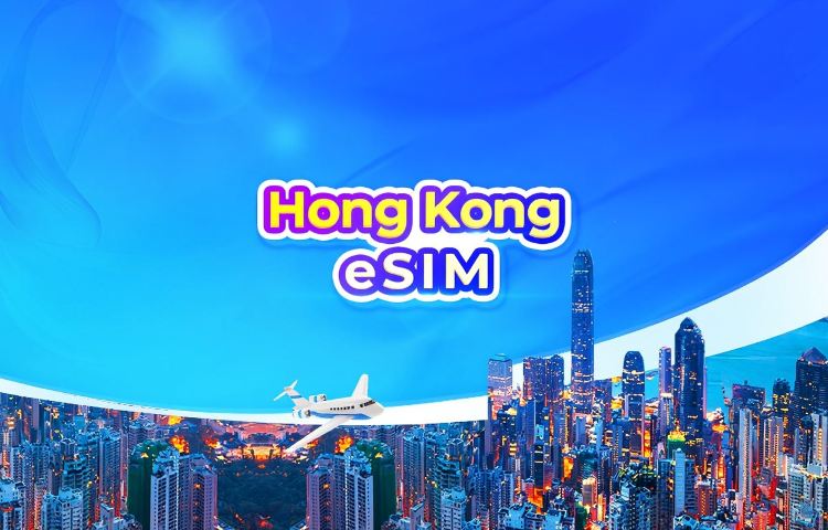 Hong Kong 5G eSIM | Local IP | Day Pass/Total Data Package | 24-Hour Billing | QR Code