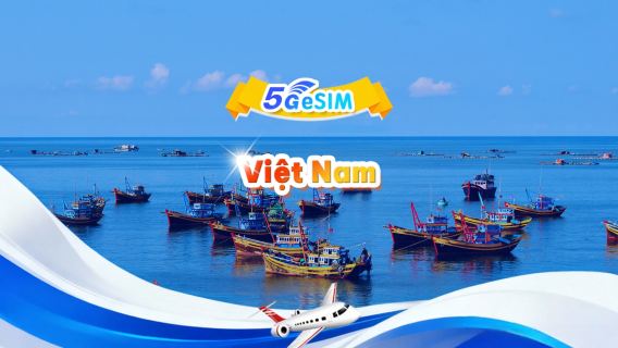 eSIM 4G/5G Việt Nam | Gói ngày/Gói tổng | 500MB/ngày - tổng 30GB | 1-30 ngày | Hệ thống 24 giờ | QR code