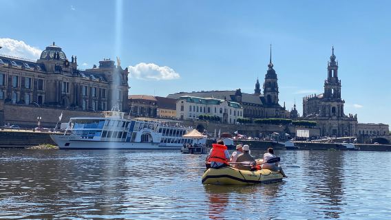 Dresden: Bootstour im Schlauchboot durch die Altstadt