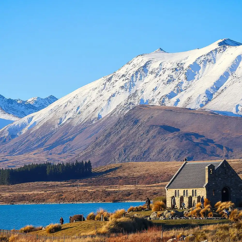 シゲ　　(sw61)マッコウ¥12000→¥9000 Christchurch, New Zealand: Mount Cook + Lake Tekapo + The Church