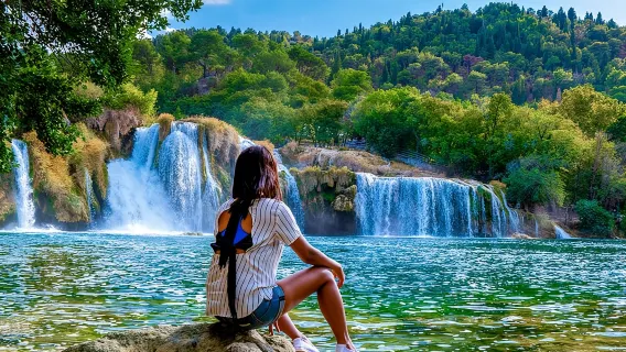 From Split: Krka Waterfalls Tour