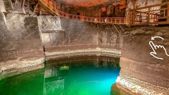 Geführte Tour durch das Salzbergwerk Wieliczka inklusive Hoteltransfer