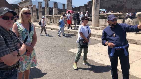 Pompeii Express Guided Tour by Train from Sorrento