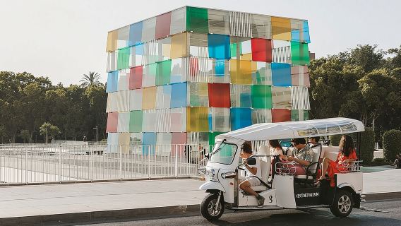 Expert Tour of Malaga in Private Eco Tuk Tuk